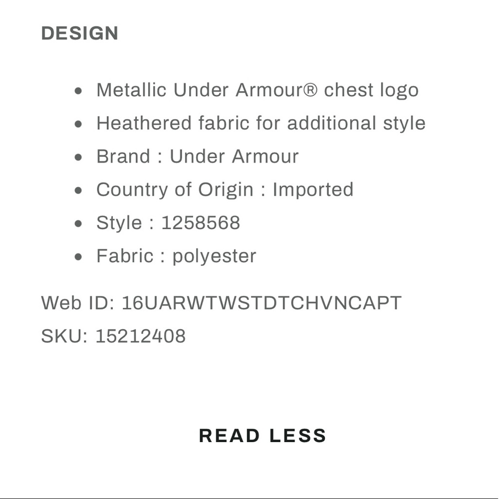 Under Armour V neck - Picture 7 of 7